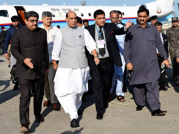 One nations terrorist can’t be martyr for another, Rajnath tells Pakistan One nations terrorist can’t be martyr for another, Rajnath tells Pakistan