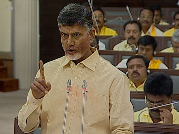 Chandrababu statment on package in Legislative Council Chandrababu statment on package in Legislative Council