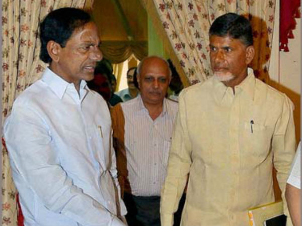 kcr and babu kcr and babu