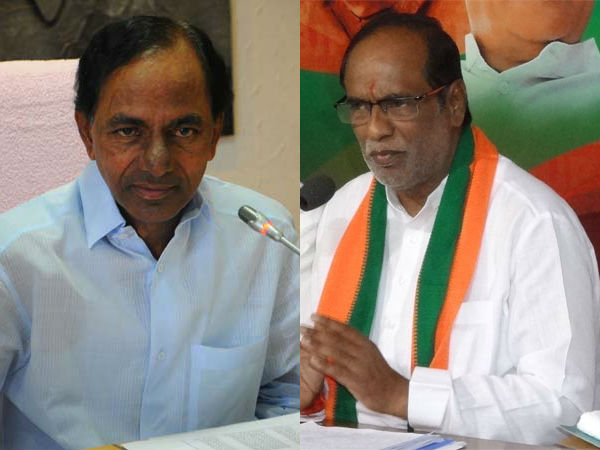 Lakshmans challenged CM KCRs to take that actions! Lakshmans challenged CM KCRs to take that actions!