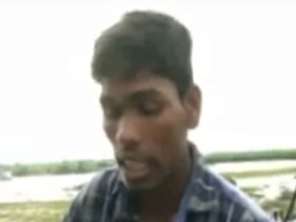 Local Rescue Team Saves man struck in floods at chilakaluripet Local Rescue Team Saves man struck in floods at chilakaluripet