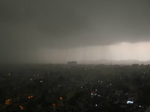 heavy rains in Visakha district heavy rains in Visakha district