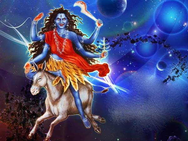 Devi Navaratrulu: kala Ratri swarupam Devi Navaratrulu: kala Ratri swarupam