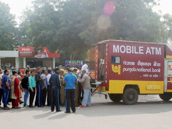 RBI waives all ATM charges till December 30 RBI waives all ATM charges till December 30