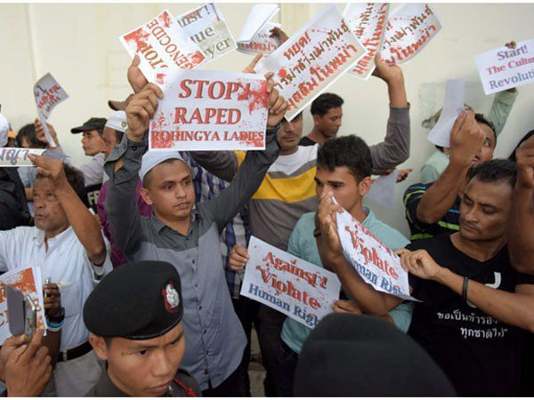 'They raped us one by one,' says Rohingya woman who fled Myanmar 'They raped us one by one,' says Rohingya woman who fled Myanmar