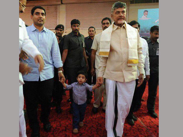 బాబు, లోకేష్, దేవాన్ష్