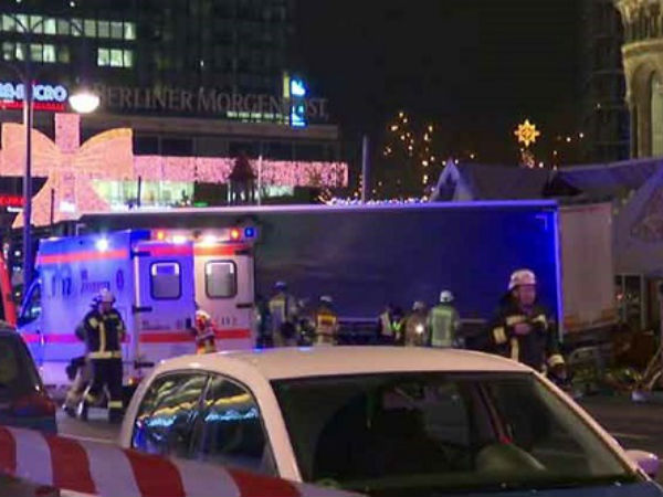 Truck runs into Berlin's Christmas market: Death toll rises to 12 Truck runs into Berlin's Christmas market: Death toll rises to 12
