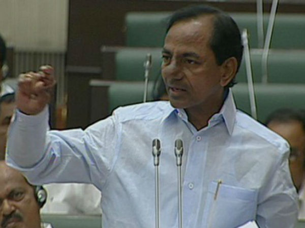 KCR fires at TDP and Congress KCR fires at TDP and Congress