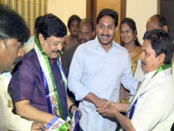 Kandula durgesh joins YSR Congress party Kandula durgesh joins YSR Congress party