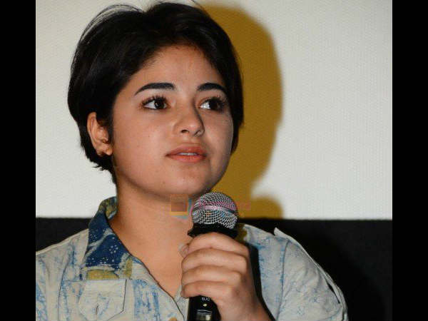 Dangal actress Zaira Wasim in fresh row; spars with sports minister Vijay Goel on Twitter Dangal actress Zaira Wasim in fresh row; spars with sports minister Vijay Goel on Twitter