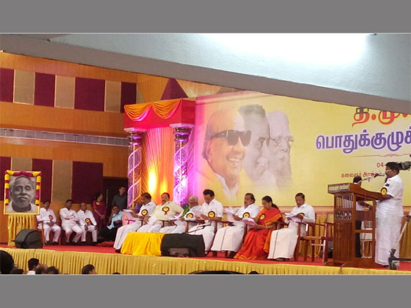 stalin elected as working president of dmk stalin elected as working president of dmk