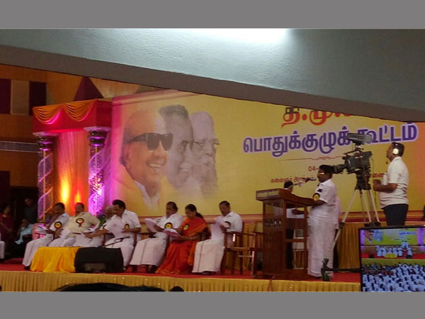 stalin elected as working president of dmk stalin elected as working president of dmk