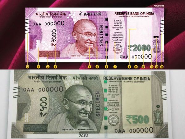 RBI Central Board okayed design of Rs 500, Rs 2000 notes in May RBI Central Board okayed design of Rs 500, Rs 2000 notes in May