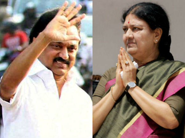 Tamil Nadu politics become MK Stalin vs Sasikala Natarajan Tamil Nadu politics become MK Stalin vs Sasikala Natarajan
