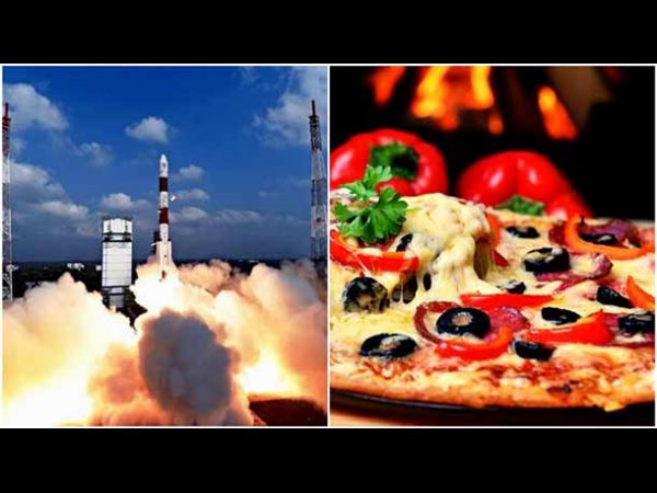 ISRO Staff Gets Pizza Treat After Launching 104 Satellites ISRO Staff Gets Pizza Treat After Launching 104 Satellites