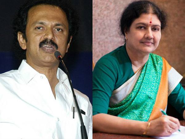DMK leader Stalin warns Sasikala DMK leader Stalin warns Sasikala
