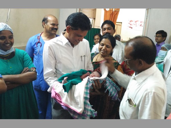 Bhupalpalli Collector’s daughter delivers at govt hospital Bhupalpalli Collector’s daughter delivers at govt hospital
