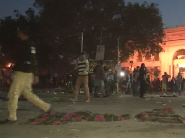 Blast near railway track at Kabir Nagar in Uttar Pradesh Blast near railway track at Kabir Nagar in Uttar Pradesh