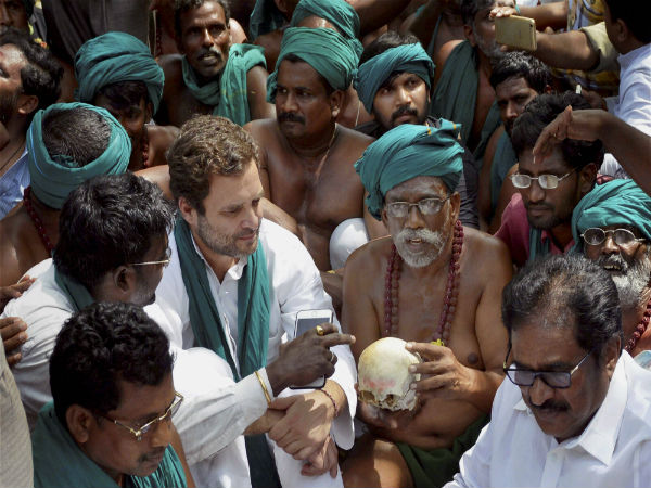 అరగుండుతో నిరసన