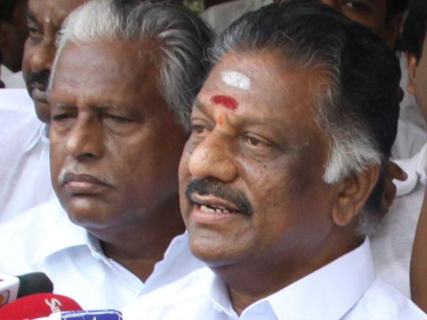 కక్షకట్టిన పన్నీర్ సెల్వం
