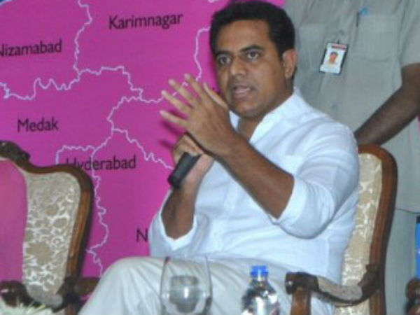 KTR says people should slap with chappal KTR says people should slap with chappal