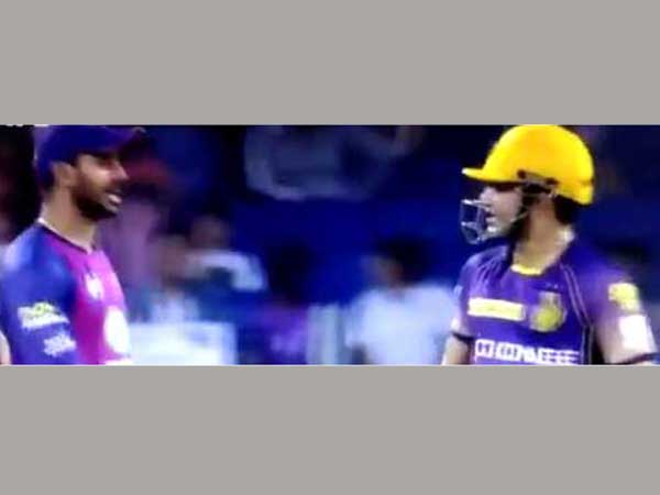 IPL 2017: Watch How Gautam Gambhir, Manoj Tiwary Got Involved In A Verbal Spat During RPS-KKR Match IPL 2017: Watch How Gautam Gambhir, Manoj Tiwary Got Involved In A Verbal Spat During RPS-KKR Match