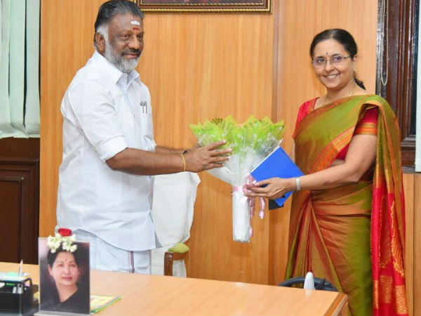 పన్నీర్ సెల్వం రివర్స్ స్కెచ్