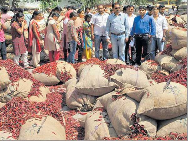 సిండికేట్ వ్యాపారంతో రైతులకు నష్టం
