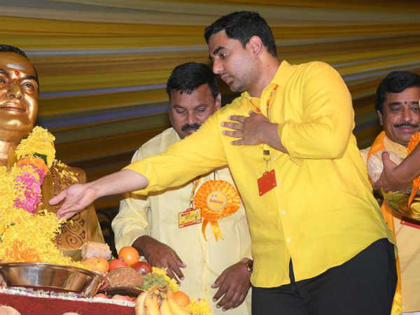 లోకేష్ ప్రసంగంలో ఆసక్తికరం