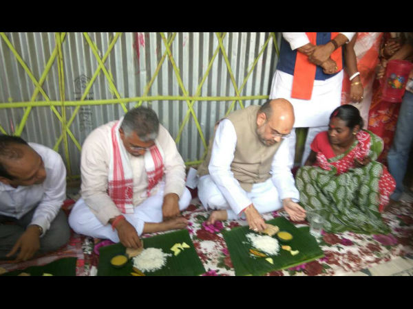 Mahalis, who Offered Food to Amit Shah, Join TMC After Disappearing For A Night Mahalis, who Offered Food to Amit Shah, Join TMC After Disappearing For A Night