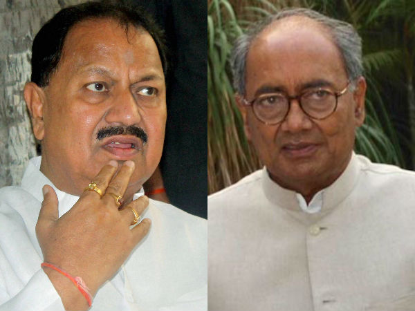 D Srinivas lashes out at Digvijay singh D Srinivas lashes out at Digvijay singh