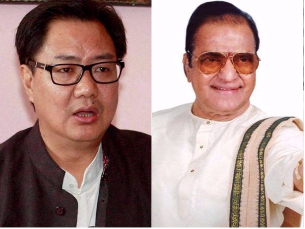 kiren rijiju on Bharat ratna for NTR kiren rijiju on Bharat ratna for NTR