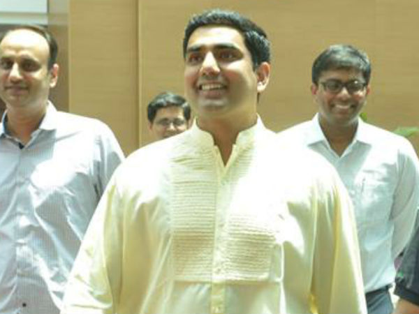 Nara Lokesh Starts IT Companies In Medha Towers Nara Lokesh Starts IT Companies In Medha Towers