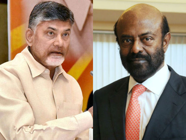 HCL chairman Shiv Nadar praises AP CM Chandrababu HCL chairman Shiv Nadar praises AP CM Chandrababu