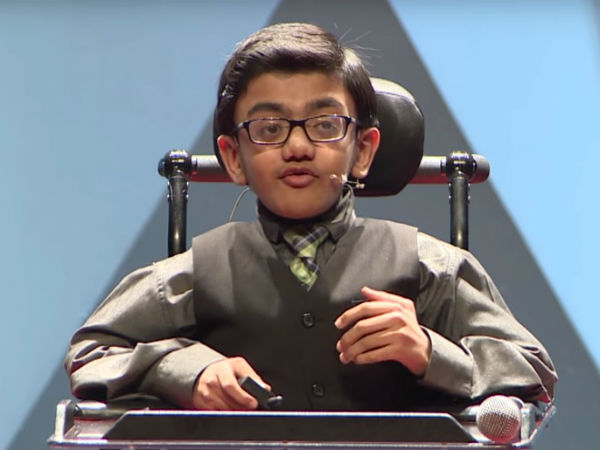 A 13-year-old wheelchair-bound musical prodigy of Indian origin is a motivational star A 13-year-old wheelchair-bound musical prodigy of Indian origin is a motivational star