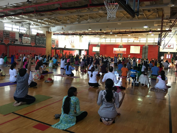 3rd Yoga Day celebration in NewJersey-USA organised by HSS 3rd Yoga Day celebration in NewJersey-USA organised by HSS