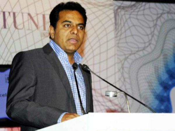 KTR launches T- wallet in Hyderabad KTR launches T- wallet in Hyderabad