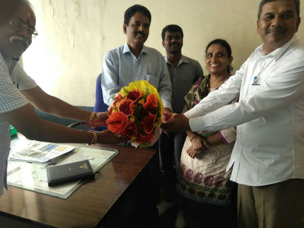 APSRTC Madanapalle 2 depo manager SV Prabhakar transfer to Bangalore. APSRTC Madanapalle 2 depo manager SV Prabhakar transfer to Bangalore.