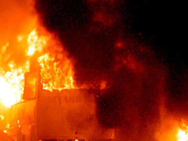 RSS office attacked in Kannur in Kerala RSS office attacked in Kannur in Kerala
