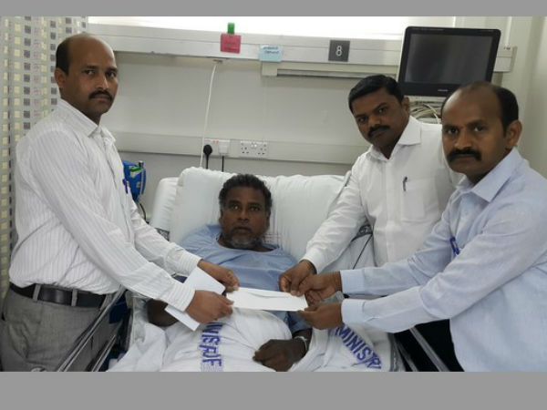 trs nri cell helped to a gulf victim to send india trs nri cell helped to a gulf victim to send india