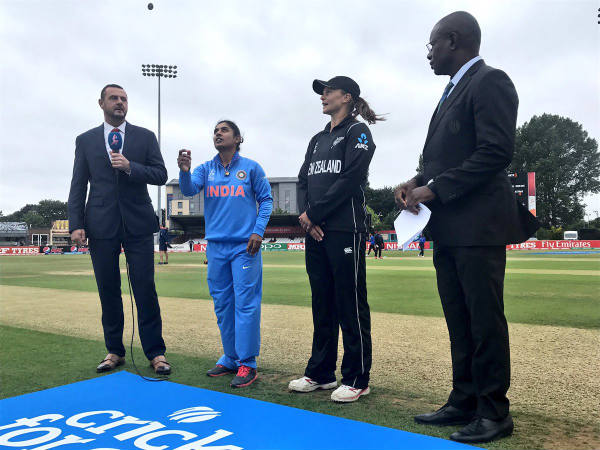 Women's World Cup: New Zealand win toss, elect to field against India Women's World Cup: New Zealand win toss, elect to field against India