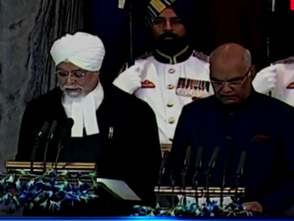 Ram Nath Kovind takes oath as 14th President of India Ram Nath Kovind takes oath as 14th President of India