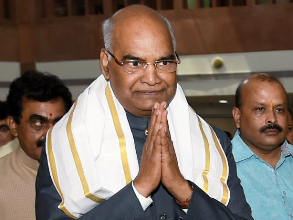 Ram Nath Kovind has won the presidential election.. No votes polled for Meira in AP Ram Nath Kovind has won the presidential election.. No votes polled for Meira in AP