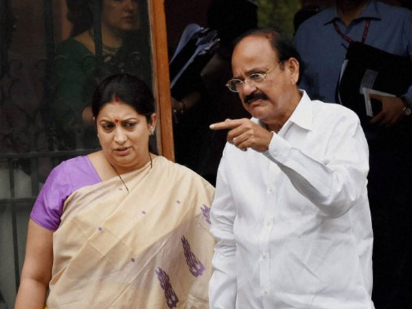 Vice Presidential poll: Venkaiah files nomination, Smriti Irani gets additional charge Of I&B Vice Presidential poll: Venkaiah files nomination, Smriti Irani gets additional charge Of I&B