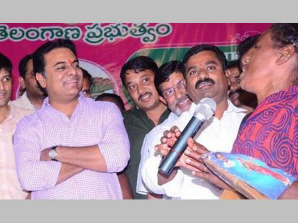 సూరత్ చీరల పంపిణీపై ఆగ్రహం