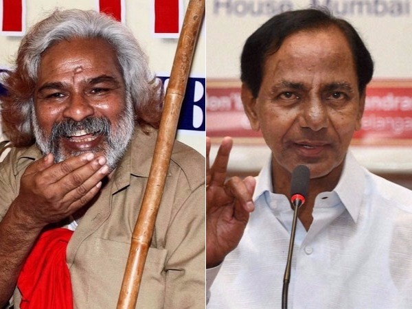 Gaddar in adilabad lashes out at governemnt Gaddar in adilabad lashes out at governemnt