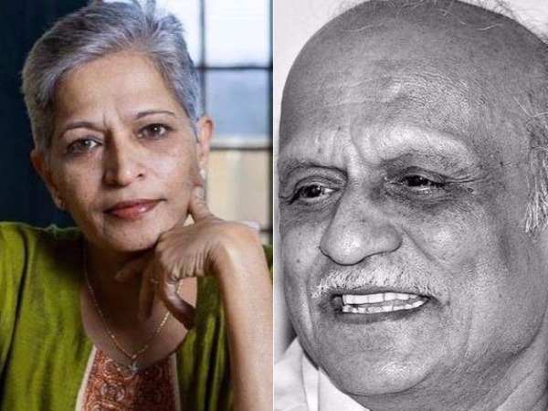 Gauri Lankesh, Kalburgi killed with same gun? Probe suggests so Gauri Lankesh, Kalburgi killed with same gun? Probe suggests so