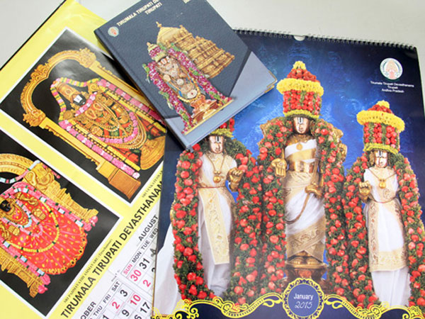 TTD calendars and diaries prices up TTD calendars and diaries prices up