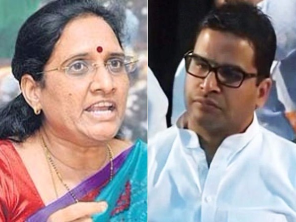 vasireddy padma shocking comments on prashant kishor vasireddy padma shocking comments on prashant kishor