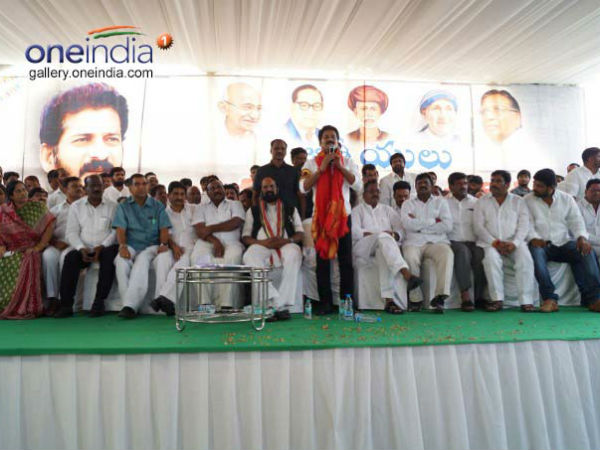 రేవంత్ వెంట వందమంది నేతలు